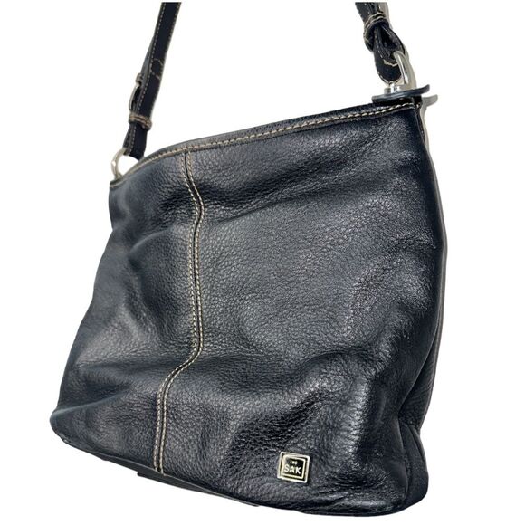 The Sak black Leather Shoulder Bag - Picture 13 of 16